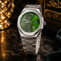Bestwin Men's | Emerald Green Arabic Calligraphy Dial - VogueHourBestwin Men's | Emerald Green Arabic Calligraphy Dial
