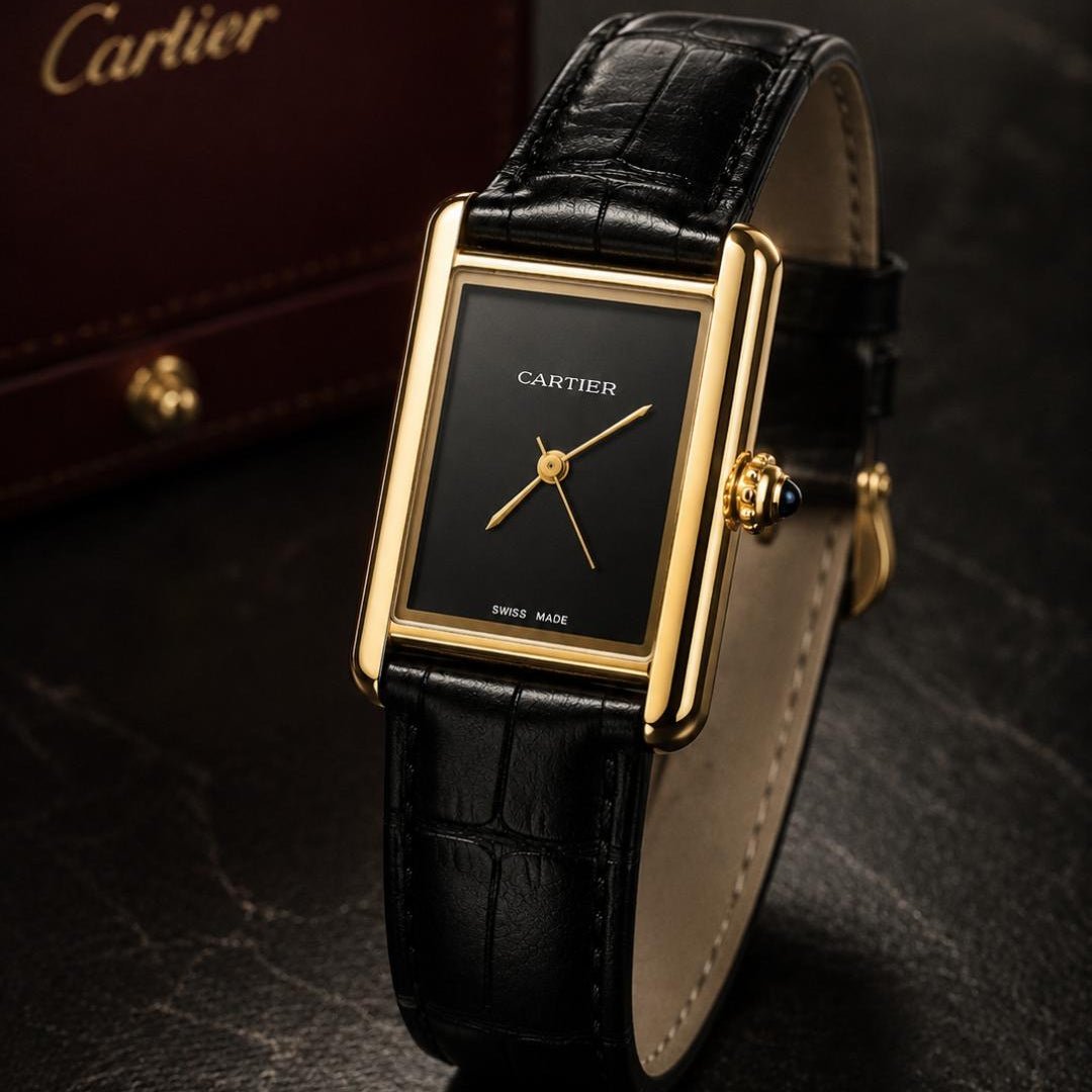 Cartier Gold Tank - VogueHourCartier Gold Tank