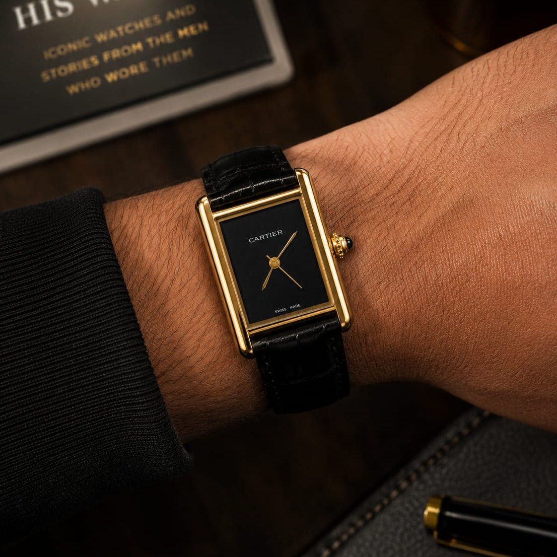 Cartier Gold Tank - VogueHourCartier Gold Tank