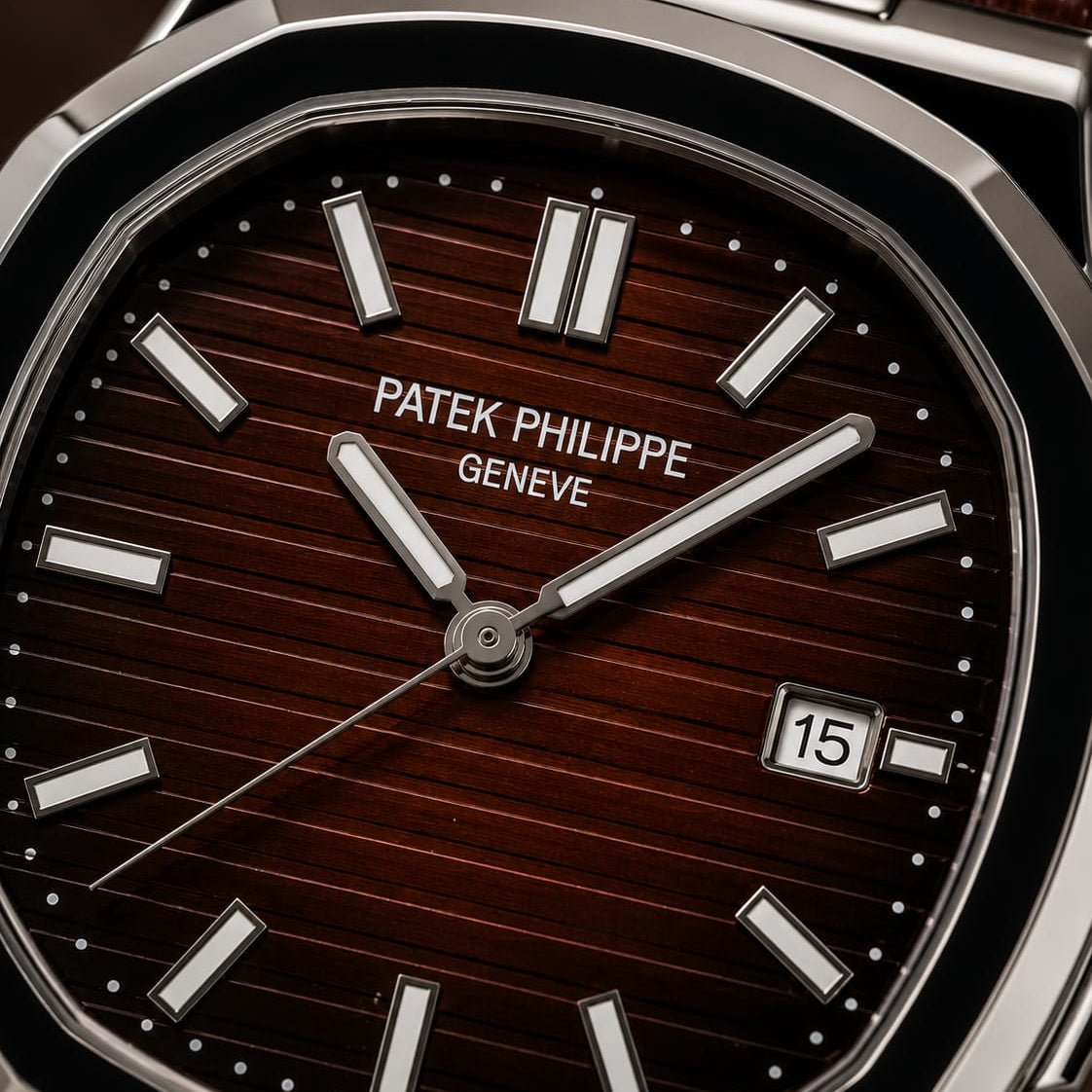 Patek Philippe| Brown Leather Strap - VogueHourPatek Philippe| Brown Leather Strap