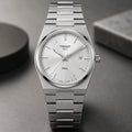 Tissot PRX Men's | Silver Sunburst Dial - VogueHourTissot PRX Men's | Silver Sunburst Dial