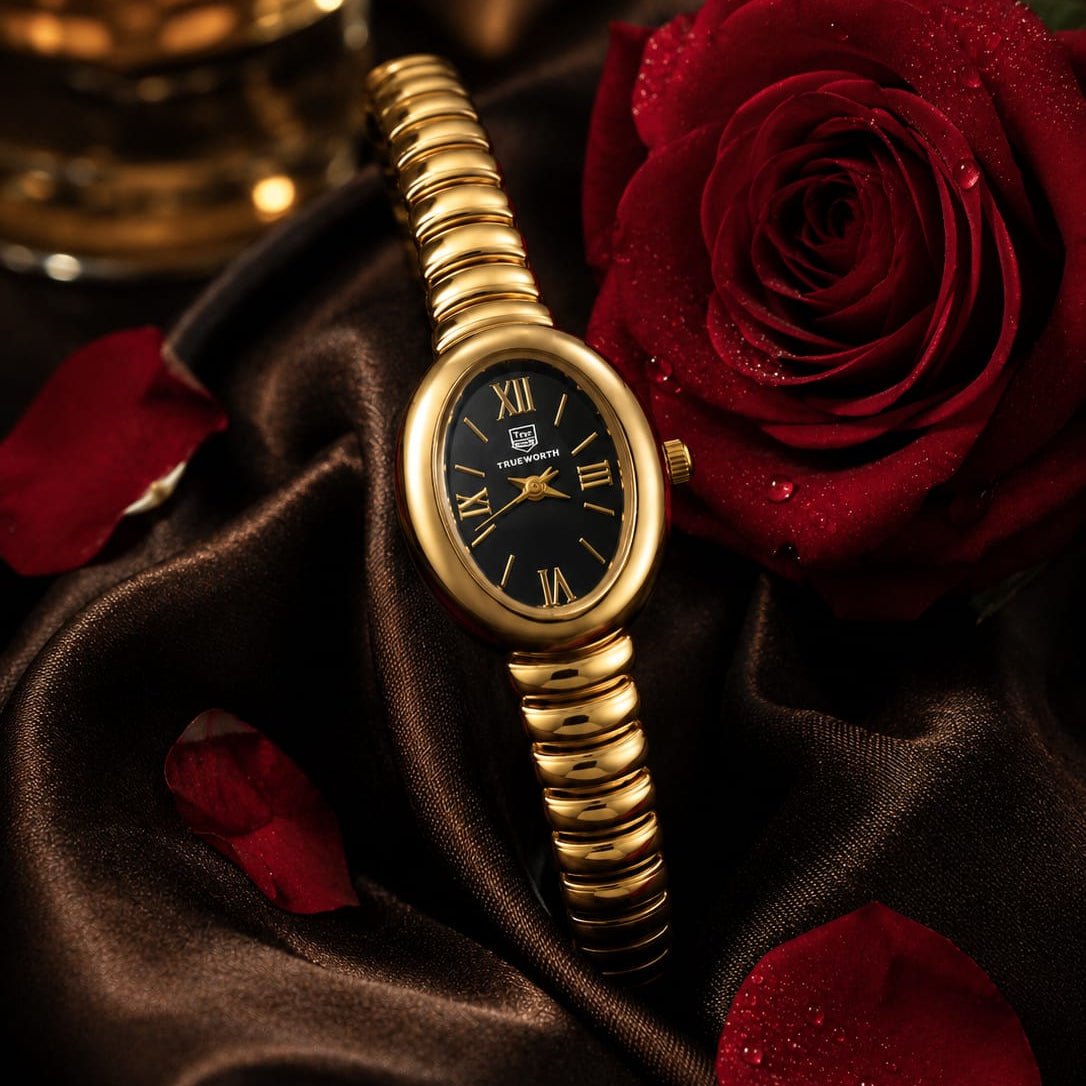 True Worth Gold Oval - VogueHourTrue Worth Gold Oval